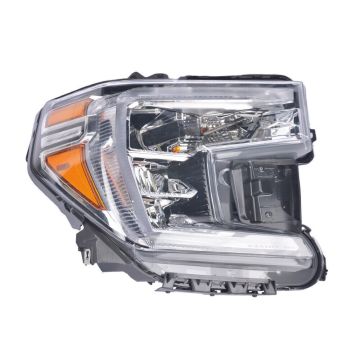Headlight Assembly Composite Right w/o LED Signal Lamp for GMC Sierra 1500 Sierra 1500 Limited