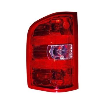 Tail Light Assembly Left W/T/SLE/SLT Dual Rear Wheels 1st Design Single Rear Wheels CAPA for Chevrolet Silverado 1500 Silverado 2500 HD Silverado 3500 HD GMC Sierra 1500 Sierra 2500 HD Sierra 3500 HD