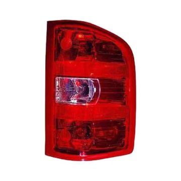 Tail Light Assembly Right W/T/SLE/SLT Dual Rear Wheels 1st Design Single Rear Wheels CAPA for Chevrolet Silverado 1500 Silverado 2500 HD Silverado 3500 HD GMC Sierra 1500 Sierra 2500 HD Sierra 3500 HD