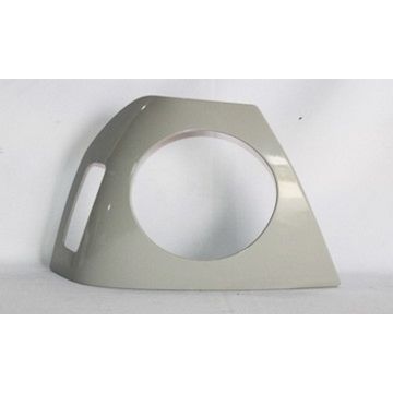 Tail Light Bezel Rear Left On Quarter Panel Combination Lamp Cover Black for Chevrolet Impala 2000-2005