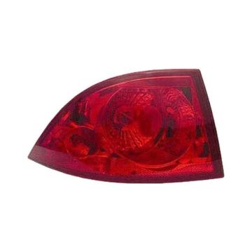 Tail Light Housing Left Outer Lamp Includes Lens for Buick Lucerne 2006-2011