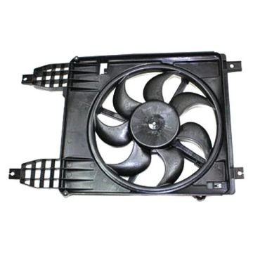 Engine Cooling Fan Assembly w/AC for Chevrolet Aveo Pontiac G3