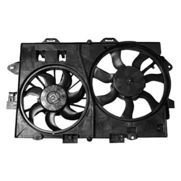 Engine Cooling Fan Assembly 1st Design Motor/Blade/Shroud Assembly for Chevrolet Equinox Pontiac Torrent