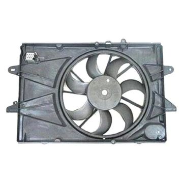 Engine Cooling Fan Assembly Motor/Blade/Shroud/Resistor Assembly for Chevrolet Equinox GMC Terrain