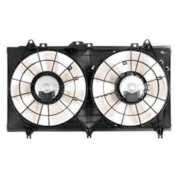 Engine Cooling Fan Assembly w/o Bushing Motor/Blade/Shroud Assy for Chevrolet Camaro 2012-2015