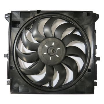 Engine Cooling Fan Assembly Motor/Blade/Shroud Assy for Chevrolet Colorado GMC Canyon