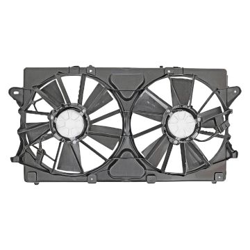 Engine Cooling Fan Assembly w/Max Trailering Pkg Hvy Duty Cooling Dual Fan Assy for Cadillac Escalade Escalade ESV Chevrolet Silverado 1500 Silverado 1500 LTD Suburban Tahoe GMC Sierra 1500 Sierra 1500 Limited Yukon Yukon XL