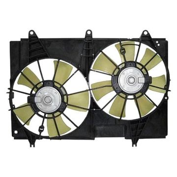 A/C Condenser Fan Assembly Motor/Blade/Shroud Assembly for Cadillac CTS 2004-2007