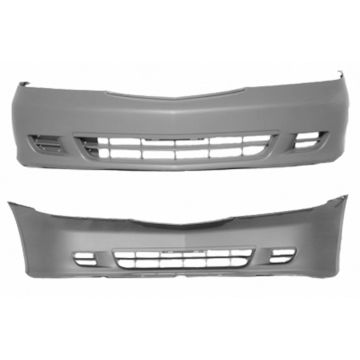 Bumper Cover Front Primed CAPA for Honda Odyssey 1999-2004