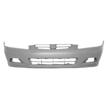 Bumper Cover Front Primed CAPA for Honda Accord Coupe 2001-2002