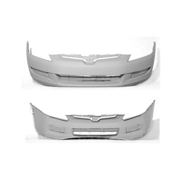 Bumper Cover Front Primed CAPA for Honda Accord Coupe 2003-2005