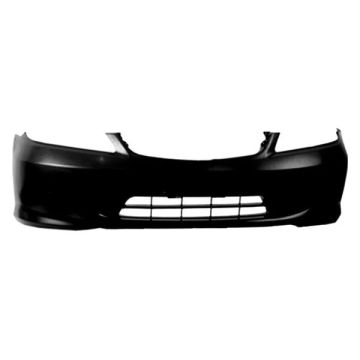 Bumper Cover Front Primed for Honda Civic LX EX GX DX Value Package Si HX Hybrid SiR LX Special Edition EX Special Edition Reverb 2004-2005