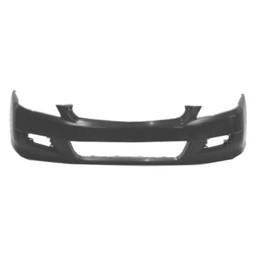 Bumper Cover Front Primed CAPA for Honda Accord Coupe LX EX Value Package LX Special Edition EX-L LX SE Special Edition 2006-2007