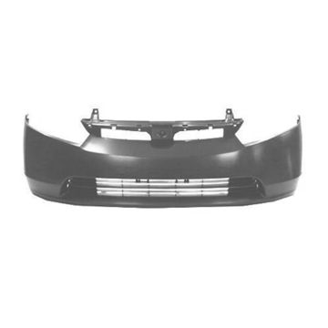 Bumper Cover Front Primed CAPA for Honda Civic Hybrid LX EX GX DX EXS LXS EX-L DX-G 2006-2008