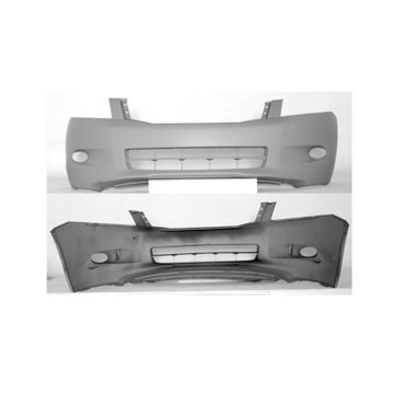 Bumper Cover Front Primed CAPA for Honda Accord Sedan 2008-2010