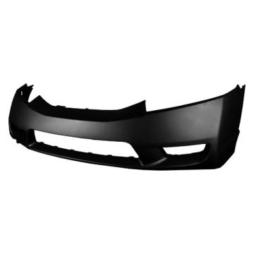 Bumper Cover Front CAPA for Honda Civic Hybrid-L Hybrid LX Sport EX GX DX Si EX-L DX-G LX-S Base 2009-2011