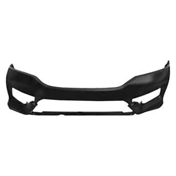 Bumper Cover Front w/o Parking Sensors Primed for Honda Accord Sedan 2016-2017