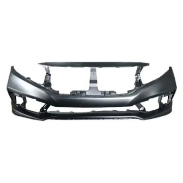 Bumper Cover Front Primed North America Built for Honda Civic Sedan Coupe LX Sport Plus Sport EX EX-L Touring DX Si 2019-2021