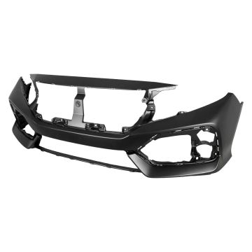 Bumper Cover Front Primed for Honda Civic Hatchback 2020-2021