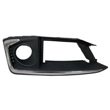 Bumper Insert Front Left w/Fog Lamps for Honda Civic Sedan Coupe EX EX-L Touring 2019-2021