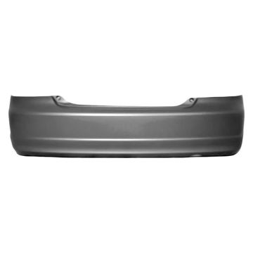 Bumper Cover Rear Primed CAPA for Honda Civic Coupe 2001-2003
