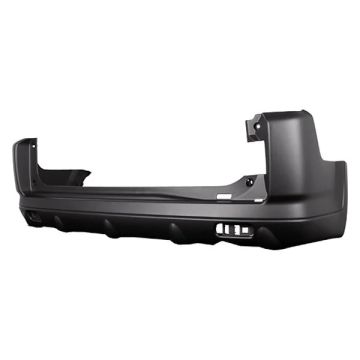 Bumper Cover Rear Matte-Gray/Black Grained Finish USA Market CAPA for Honda CR-V 2002-2004