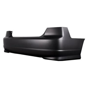 Bumper Cover Rear Primed USA/Japan Built CAPA for Honda Civic LX EX GX DX Value Package Si Hybrid HX SiR LX Special Edition EX Special Edition Reverb 2004-2005