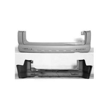 Bumper Cover Rear Primed Japan/UK Built CAPA for Honda CR-V LX EX 2005-2006