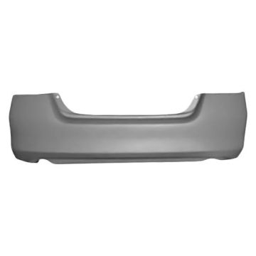 Bumper Cover Rear Single/Dual Exhaust w/Cover Plate Option Primed for Honda Accord Hybrid LX EX Value Package LX Special Edition Special Edition EX-L LX SE 2006-2007