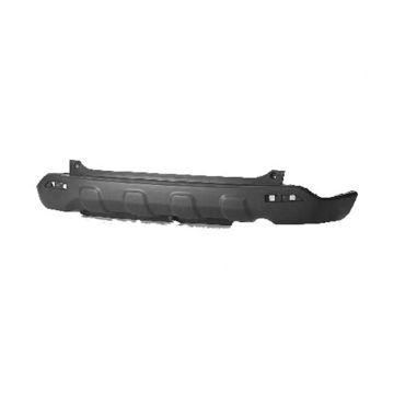 Bumper Cover Rear Center Dark Gray CAPA for Honda CR-V 2007-2009