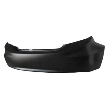 Bumper Cover Rear w/o Park Assist Primed Canada/USA Built CAPA for Honda Civic Hybrid-L Hybrid LX EX GX DX HF EX-L 2012