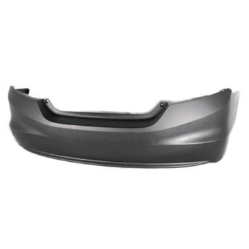 Bumper Cover Rear Primed CAPA for Honda Civic Coupe LX EX DX EX-L GX HF Touring Natural Gas 2012-2013