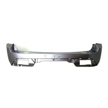 Bumper Cover Rear w/o Park Assist Primed CAPA for Honda Pilot LX EX EX-L 2012-2015