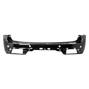 Bumper Cover Rear w/Park Assist Primed CAPA for Honda Pilot Touring 2012-2015