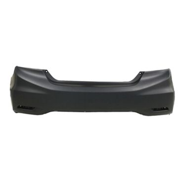 Bumper Cover Rear Primed CAPA for Honda Civic Hybrid-L Hybrid Touring LX EX DX HF EX-L Natural Gas SE 2013-2015