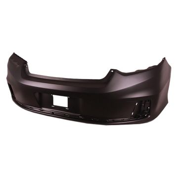 Bumper Cover Rear Primed CAPA for Honda Accord Coupe 2013-2015