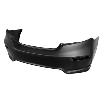 Bumper Cover Rear Primed CAPA for Honda Civic Coupe LX EX Si EX-L Touring DX HF Natural Gas SE 2014-2015