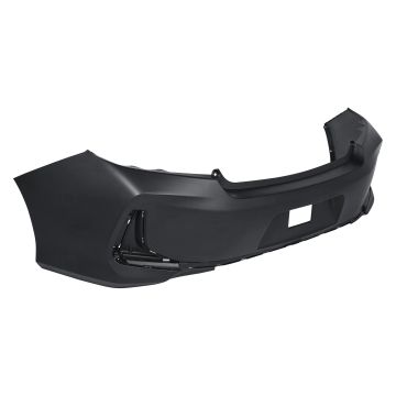 Bumper Cover Rear w/o Parking Sensors Primed CAPA for Honda Accord Coupe 2016-2017