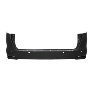 Bumper Cover Rear w/Park Assist Primed CAPA for Honda Odyssey Elite Touring Black Edition 2018-2024