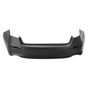 Bumper Cover Rear w/o Parking Sensors Primed for Honda Civic Sedan LX Sport EX Si 2022-2024