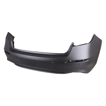 Bumper Cover Rear w/Parking Sensors Primed for Honda Civic Sedan Touring 2022-2024