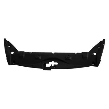 Grille Bracket Grill Support/Radiator Cover Assembly Matte-Black for Honda Accord 2003-2007