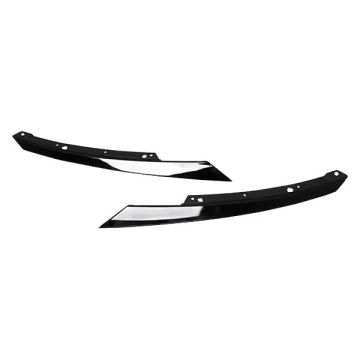 Grille Molding Left Upper Extension North America/Japan Built CAPA for Honda Civic Sedan Coupe Si EX EX-L Touring LX Sport DX 2017-2021