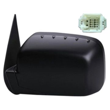 Door Mirror Assembly Left Textured Black for Honda Ridgeline RT RTX 2006-2014
