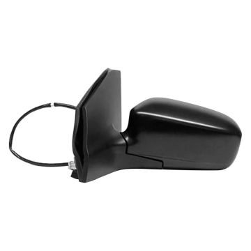 Door Mirror Assembly Left Power Foldaway Black Textured Black for Honda Civic Hatchback 2002-2005