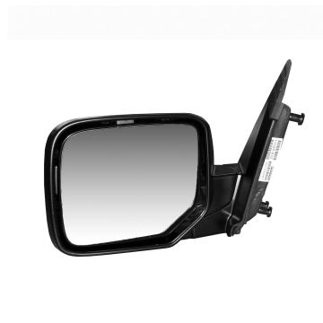 Door Mirror Assembly Left Power Non-Heated w/o Turn Signal Lamps Textured Black for Honda Pilot 2009-2015