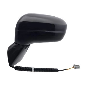 Door Mirror Assembly Left w/o Side View Camera Power Non-Heated w/Covers for Honda Civic Hybrid-L Hybrid 2014-2015