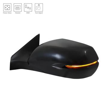Door Mirror Left Heated w/BSD w/Signal Lamp w/Cover North America Built for Honda CR-V 2017-2022