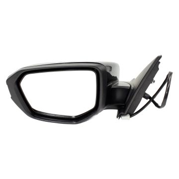 Door Mirror Assembly Left w/o Signal w/o Camera w/Cover for Honda Civic LX Sport Type R 2017-2021