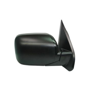 Door Mirror Assembly Right Power Non-Heated w/o Turn Signal Lamps Textured Black for Honda Pilot 2009-2015